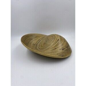 Bamboo Fruit Bowl Handcrafted Snail Bowl